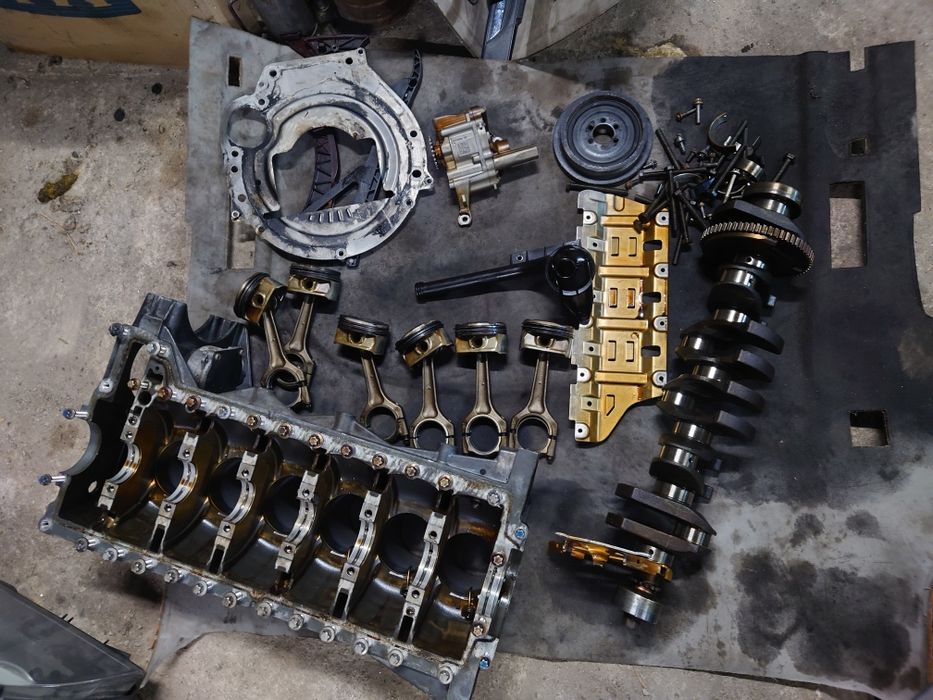 На части N52B30A Двигател 3.0 Бензин 258 коня Н52б30а бмв bmw