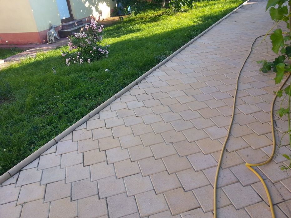 Dale pentru pavaje si pavele prefabricate - Model 40x40 Rustic Duos