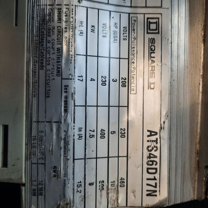 Telemecanique altistart 46
