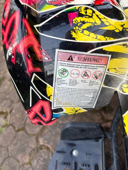 Atv electric copii Torino Graffiti 6" 1000w 36v