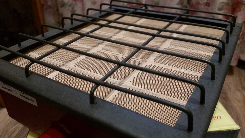 инфракрасный  обогреватель газовый!