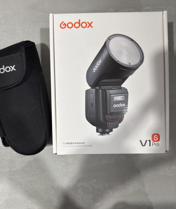 Вспышка godox v1 pro sony