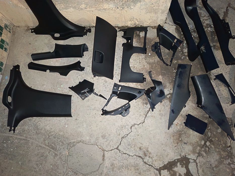 Полный салон покраска