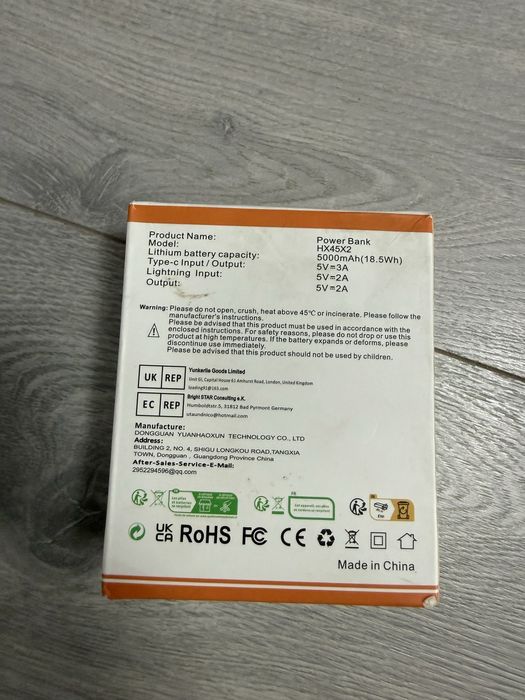 Baterie externa tip C