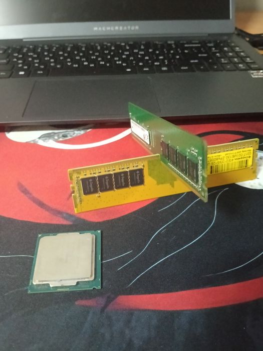 Комплектующие процессор и озу