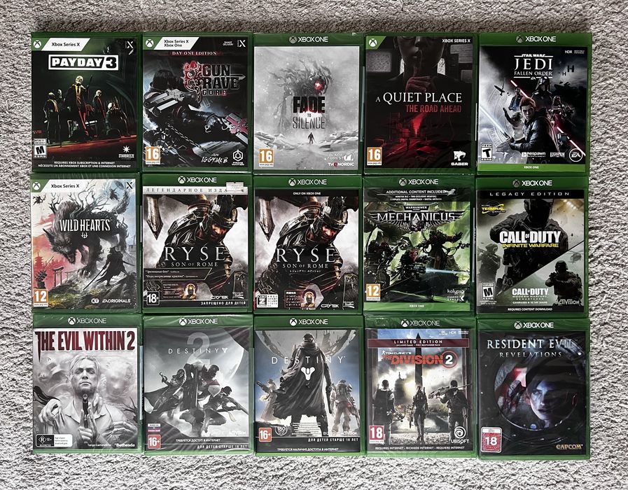 Игры на Xbox One
