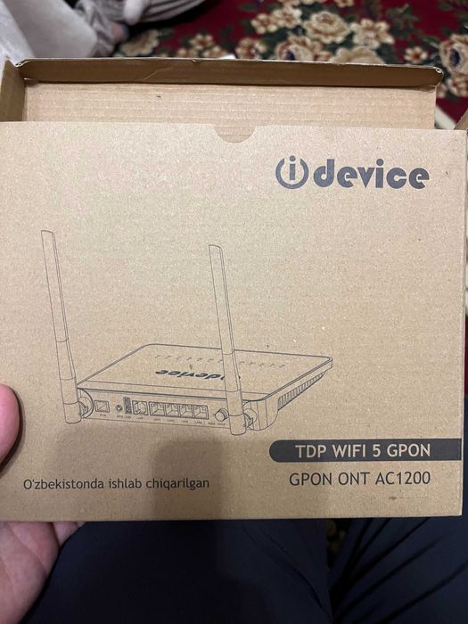 iDevice (TDP wifi 5 gpon) routerini sotaman