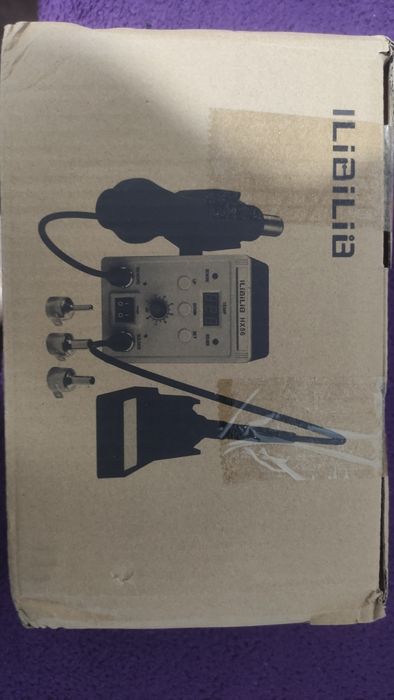 Statie aer cald  2in1, suflantă, statie lipit, pasta flux lipit