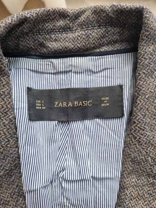 Zara Basic вълнено сако
