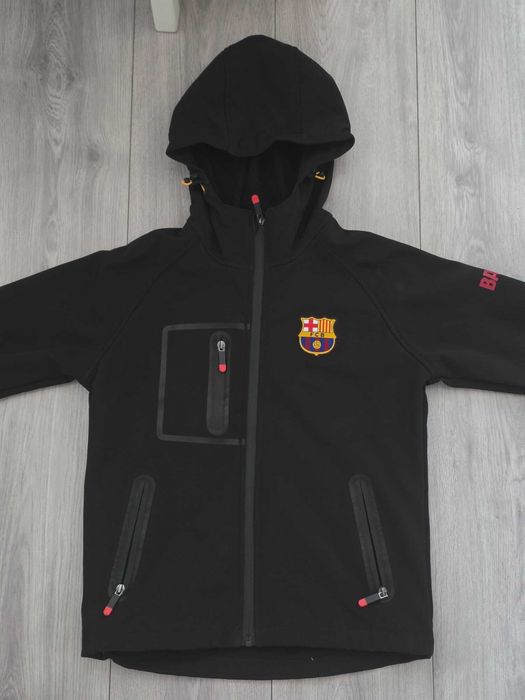 Softshell / skin / jacheta cu gluga FC Barcelona - 100% ORIGINALA!