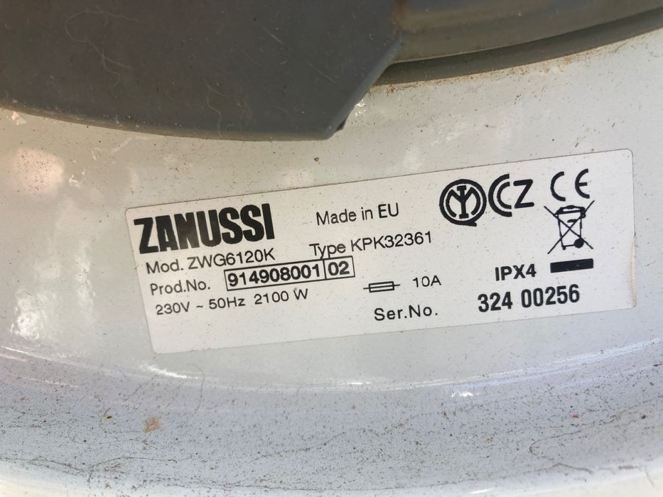 Части за пералня Zanussi Зануси