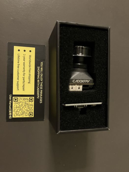 Camera Caddx Ratel PRO 2.8mm 5Mega Lens 16:9 si 4:3