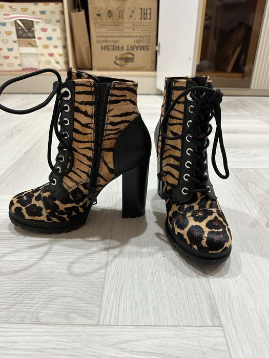 Ботильоны леопард ALDO новые