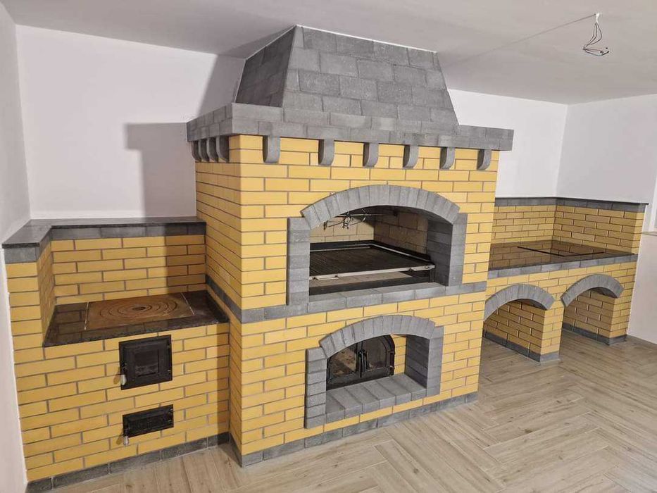 Caramida Clinker Galbena  pentru Zidarie Fatade, Gratare de Gradina