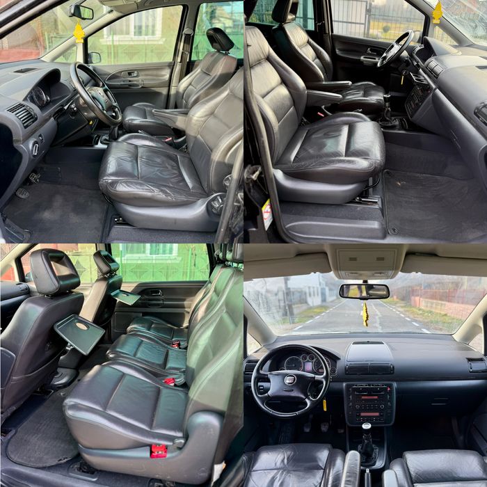 Seat Alhambra/Sharan 1.9 Tdi BVK 4x4 2008 116Cp 7 loc Rate fixe