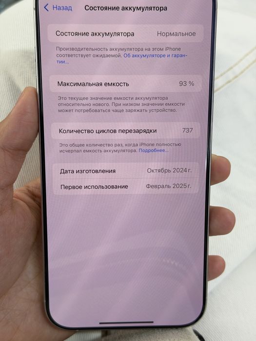 iphone 16pro max 256 93%