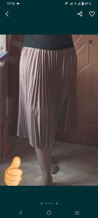 Юбка новая плиссе.