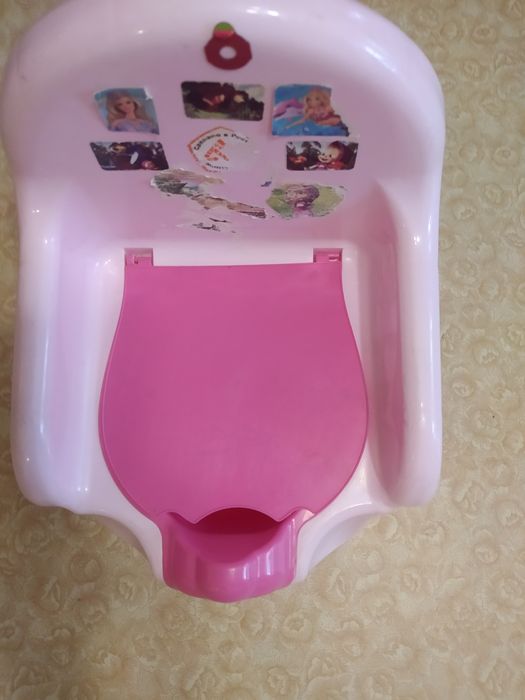 Детский горшок розовый