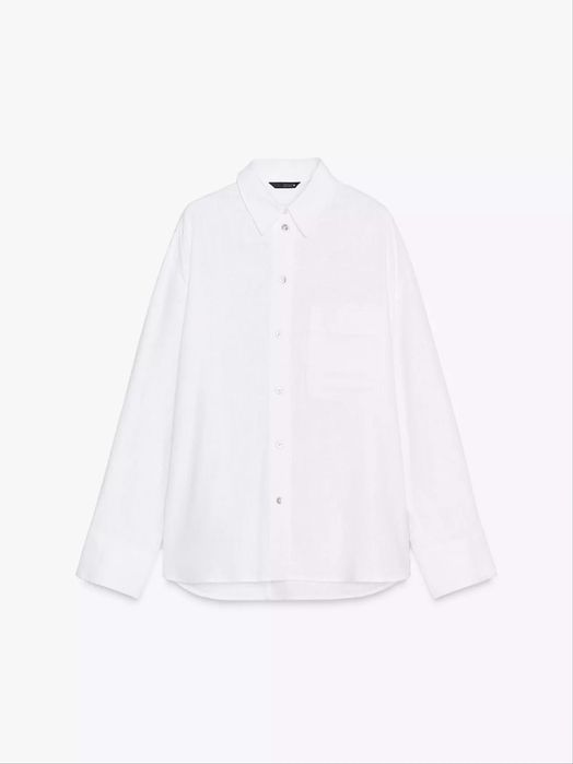 Рубашки из льна ZARA