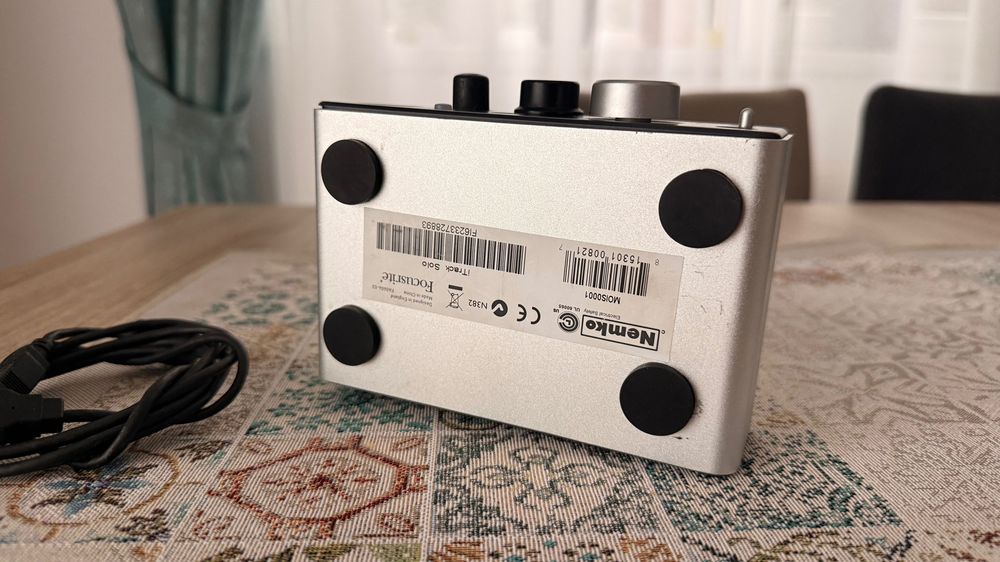 Interfata Audio Focusrite iTrack Solo Placa de Sunet Externa USB Microfon si Chitara + placa de sunet PC