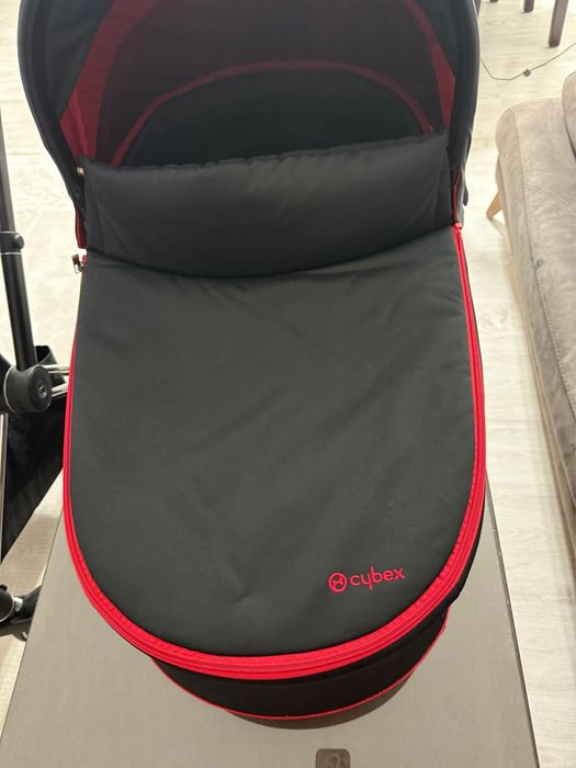 Бебешка и детска количка Cybex Priam Ferarri пълен комплект