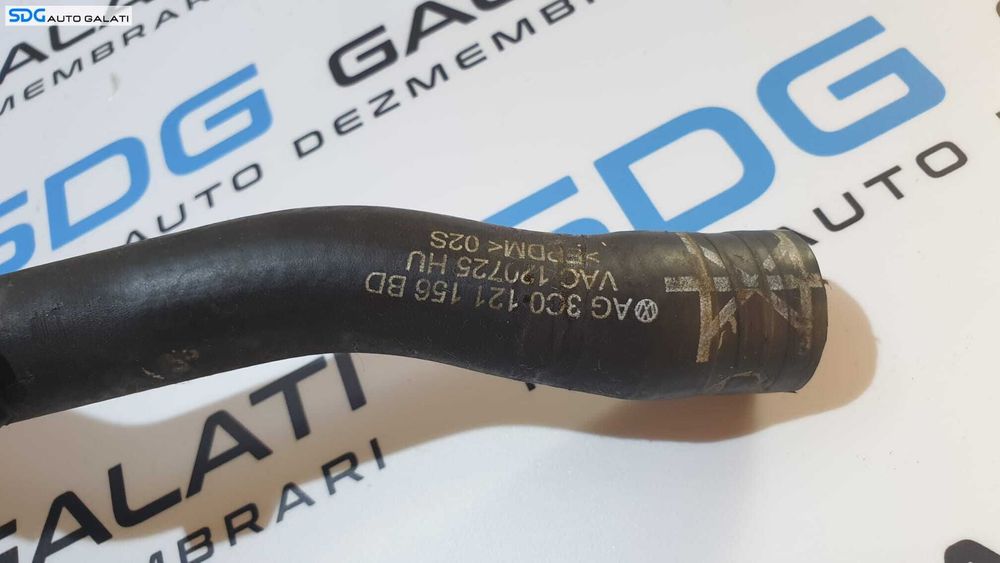 Set Furtunuri Furtun Conducta Conducte Apa Antigel Motor Volkswagen Jetta 3 2.0 TDI CEGA CBDB CBDA 2006 - 2011 Cod 3C0121156BD