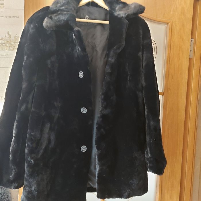 Мужская шуба цигейка