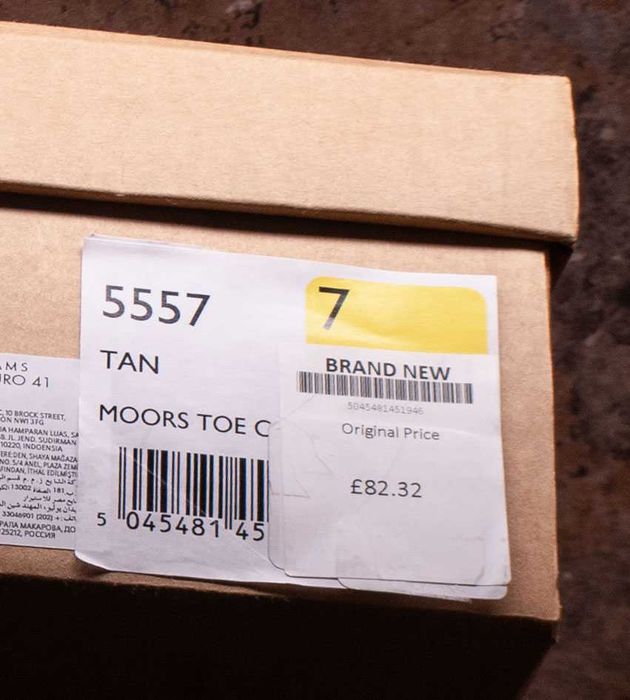 Маркови мъжки боти от естествена кожа номер 41