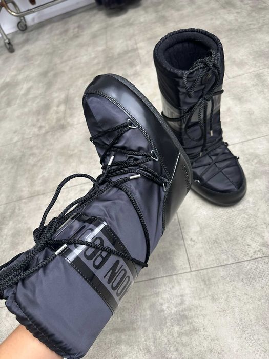Cizme Moon Boot - Noi - Originale - 100% - factura / bon fiscal