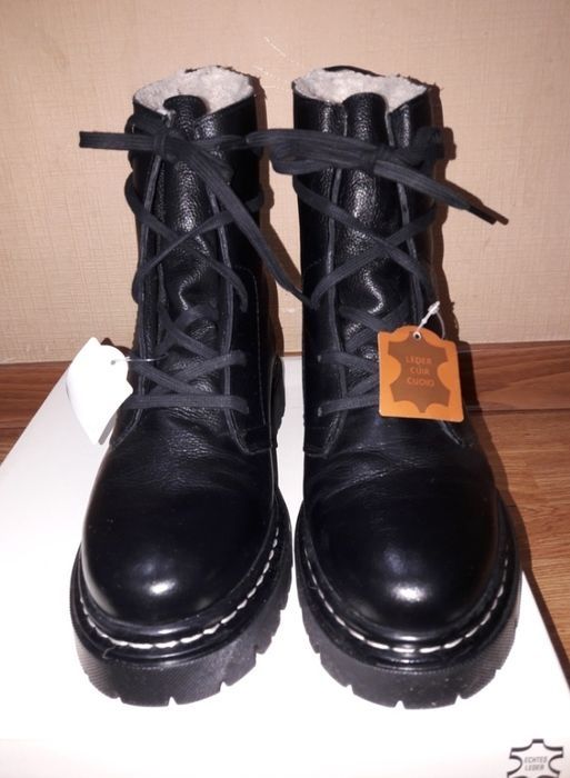 Новые Ботинки КОЖА бренд Германия р.40