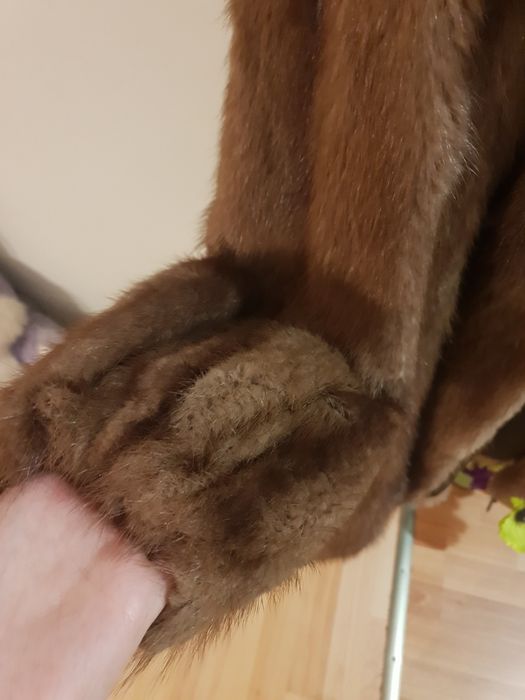 Haina de blana naturala maro