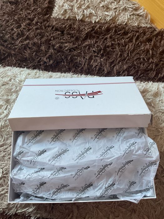 Balerini albi, marimea 40