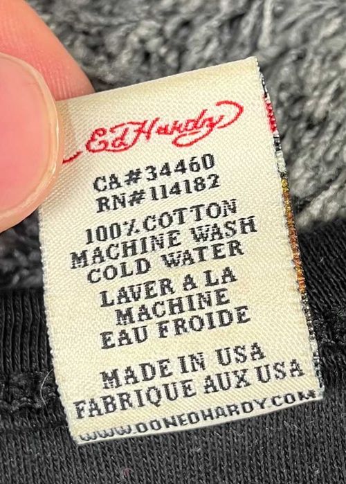 Ed Hardy Tattoo Artwork Graphic T-Shirt Мъжка Тениска