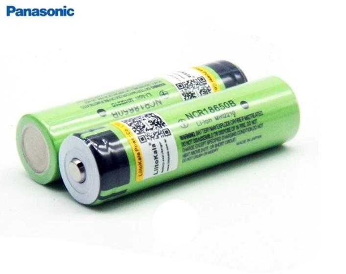 Зарядна Батерия NCR18650B Panasonic 18650 Liitokala Liion 3.7V 3400mAh