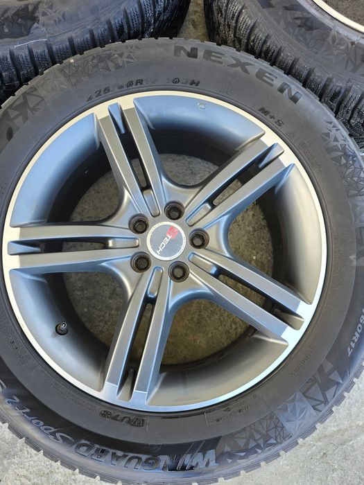 Оригинални алуминиеви джани с гуми 17",5х100/Субару