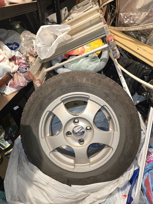 Aлуминиеви джанти с гуми Barum 14*дот 21