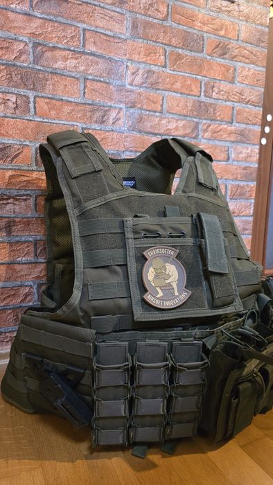 Vestă tactică airsoft complet echipată – FULL SET