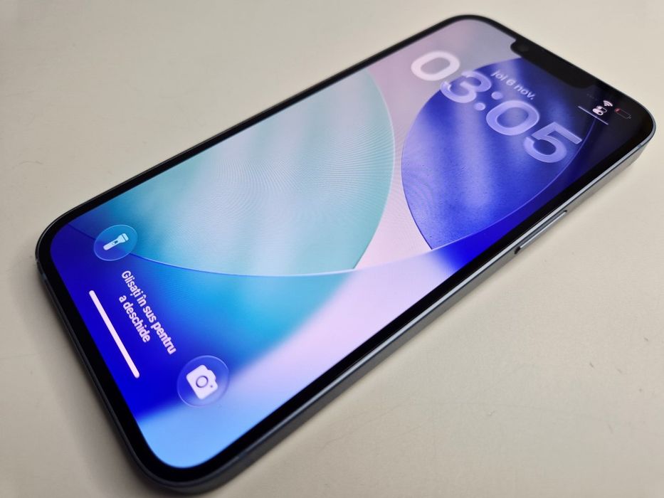 Apple iPhone 14 128GB Blue 6GB Single SIM, Garantie 24 luni | #D88385