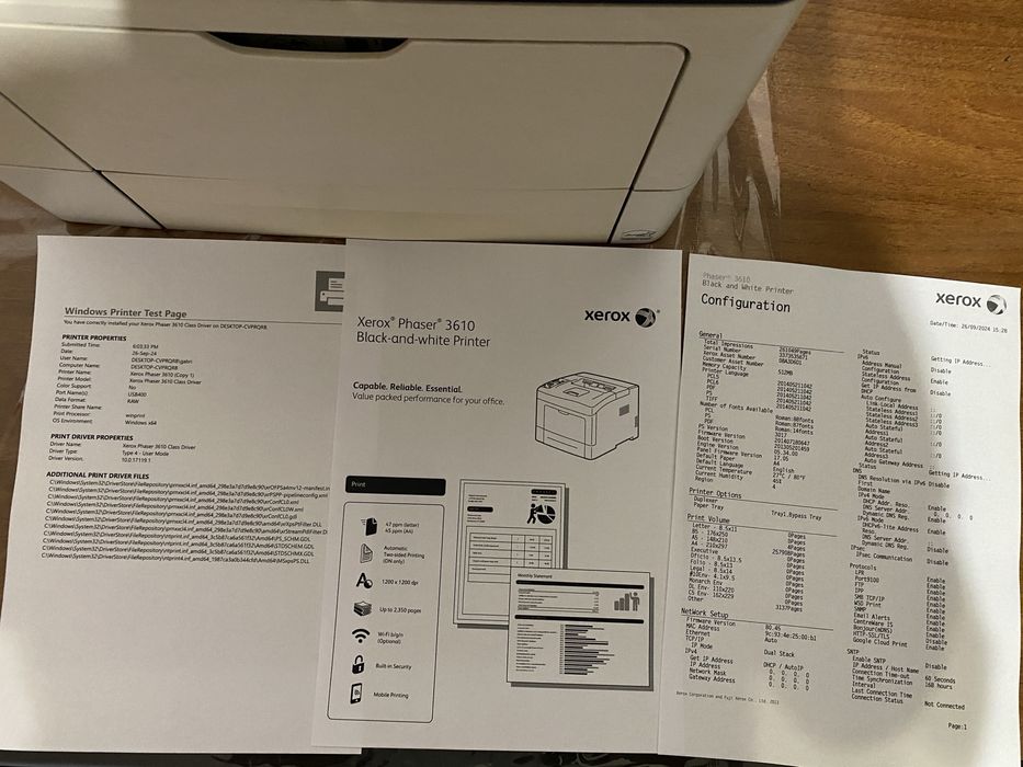 Imprimanta Xerox 3610