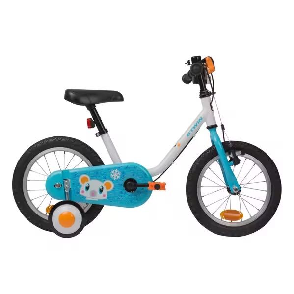 Bicicletă 14’’ 3-5 ani 100 ARCTIC B'TWIN