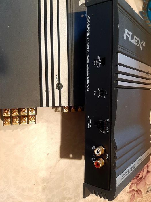 Комплект усилватели Alpine Flex 4 (MRP-F306) & Flex 2 (MRP-T406)