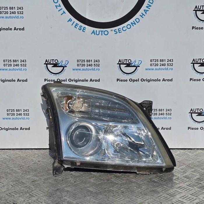 Far crom dreapta lupa cu halogen Opel Vectra C