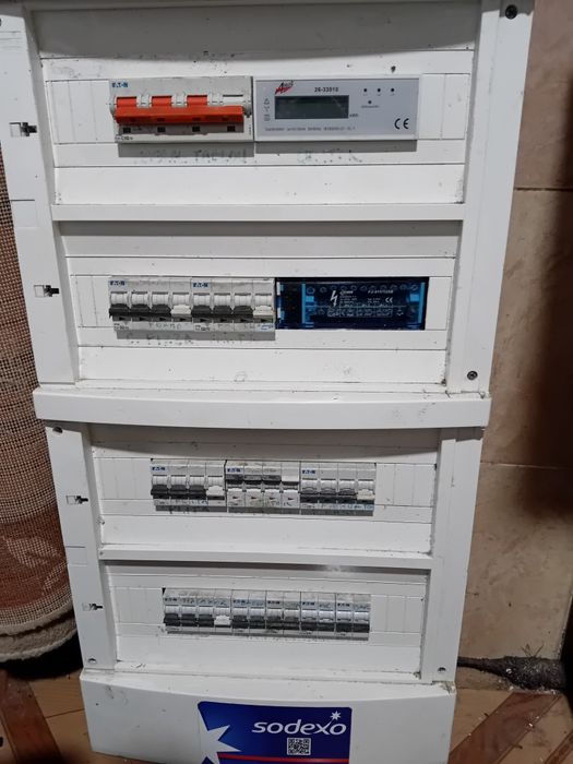 Tablou electric complet echipat  380v cu contor