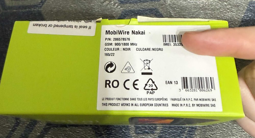 Telefon mobil - MobiWire Nakai - 2G Taste - Sigilat