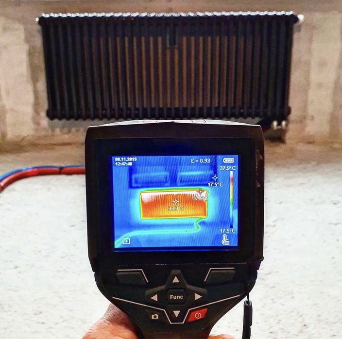 Тепловизор проверка утечки