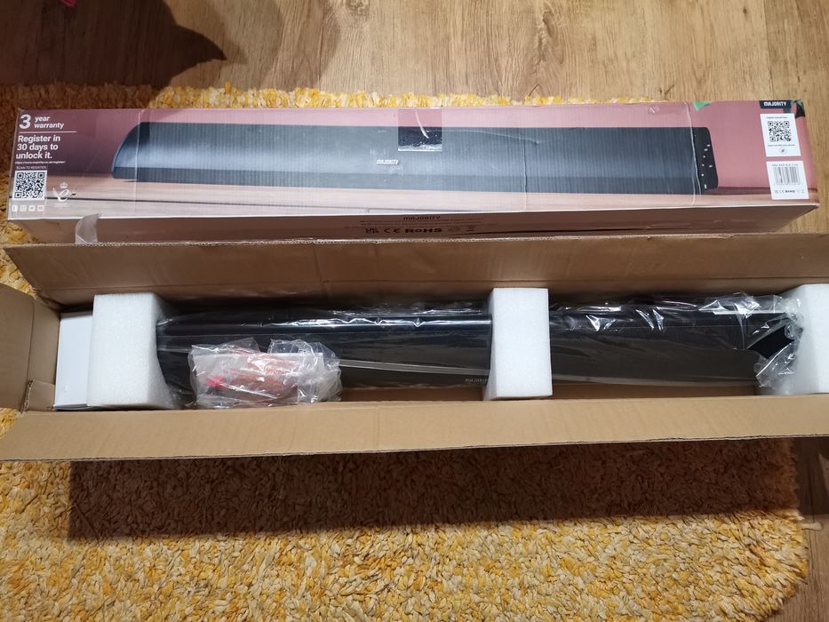 Soundbar Majority Snowdon 2.1 Bluetooth RCA Optical Aux 120w