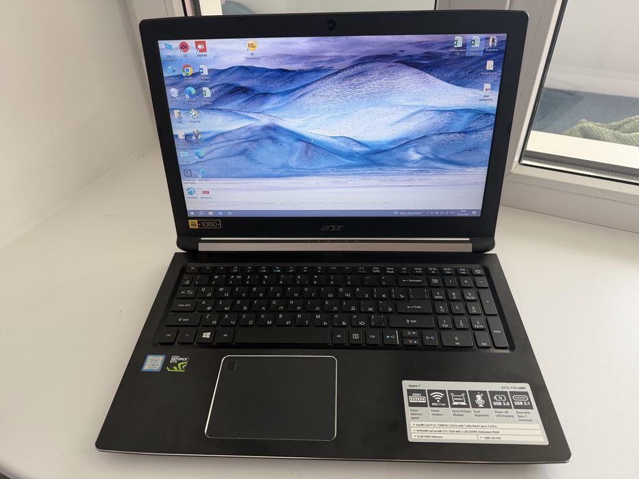 Игровой ноутбук Acer