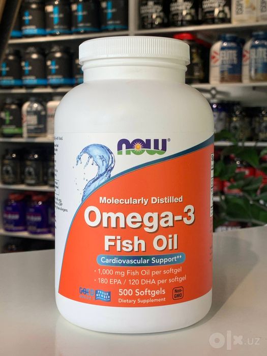 omega- 3 fish oil 500 softgels омега 3
