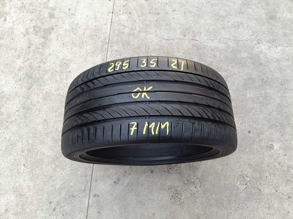 O anvelopa de vara 295 35 21 continental sportcontact 5 profil 7 mm