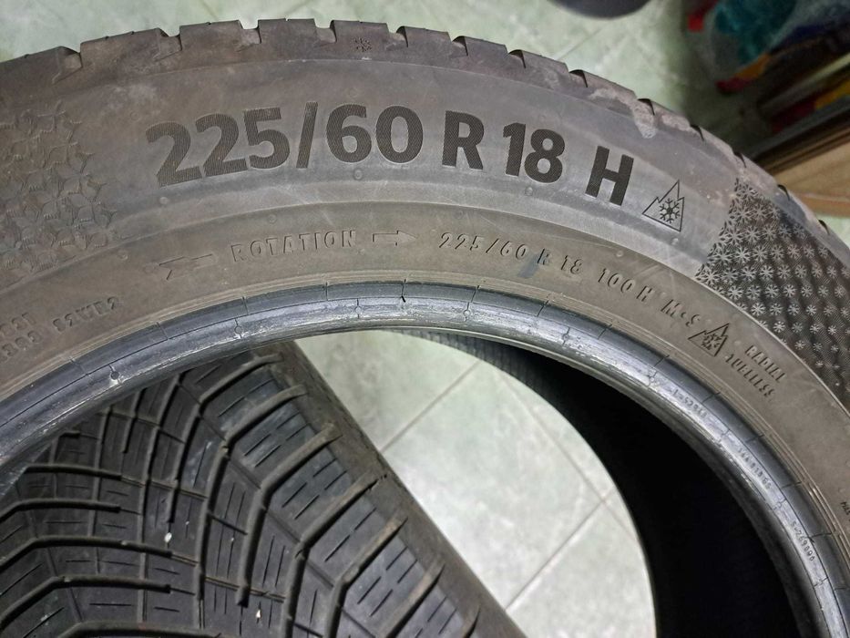 2 anvelope 225/60 R18 Continental 4 sezoane